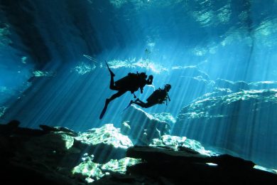 buceo en cenotes