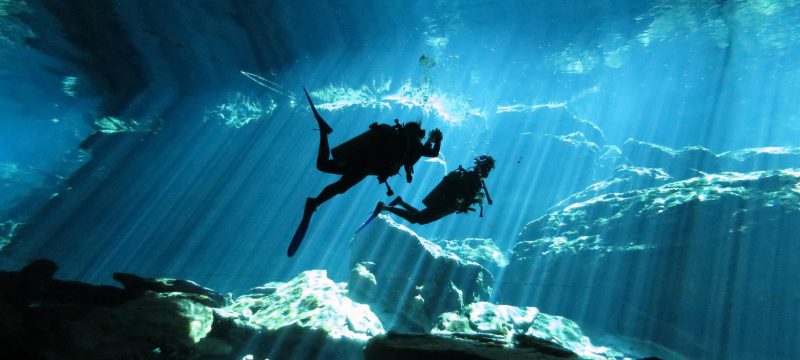 buceo en cenotes