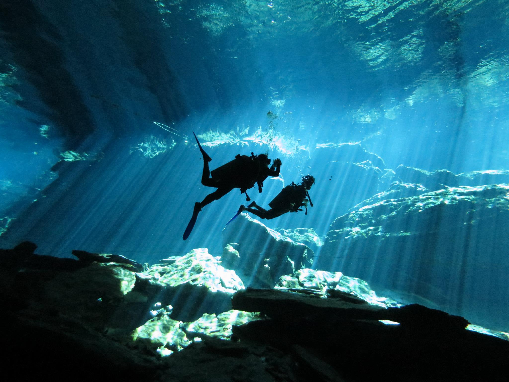 Los mejores lugares para hacer buceo en cenotes y cavernas en ...