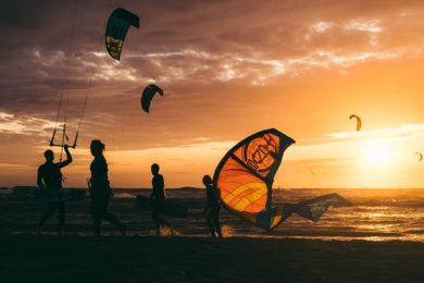 Errores En Kitesurf_atardecer