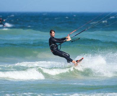 Kiteboarder