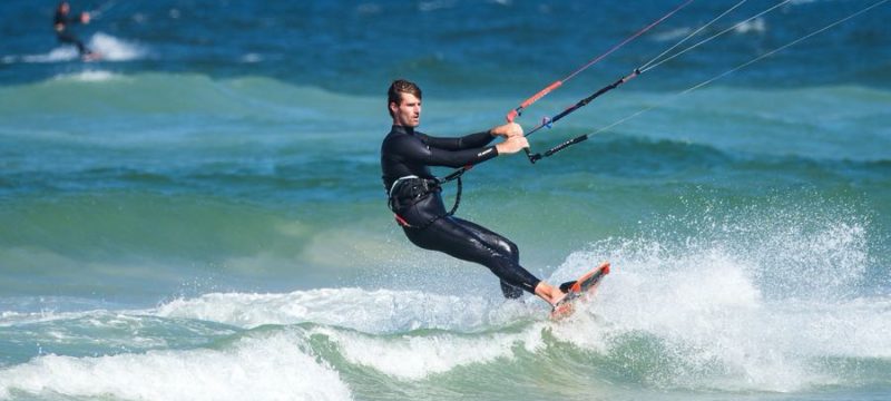 Kiteboarder