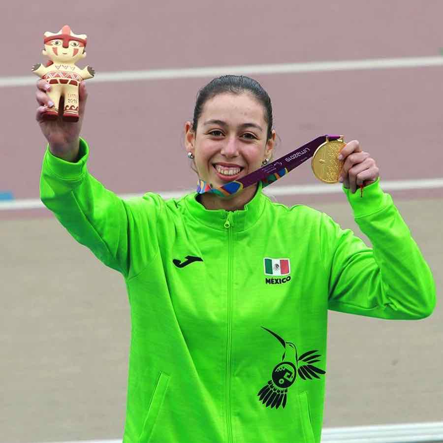 La atleta mexicana Lucía Fernanda Muro