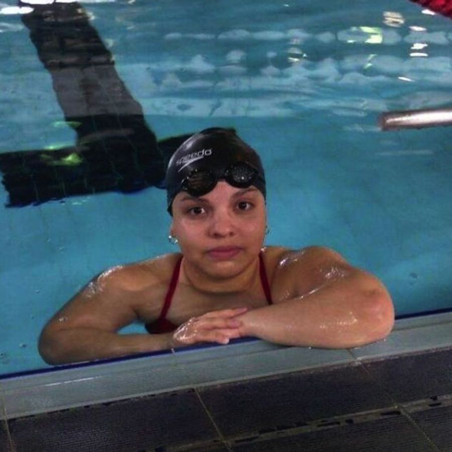 Deporte adaptado: Naomi Somellera nadadora mexicana. 