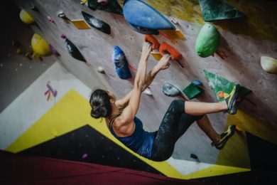 Lesiones en escalada boulder