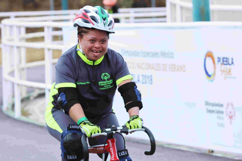El ciclismo es uno de los deportes para personas con discapacidad intelectual