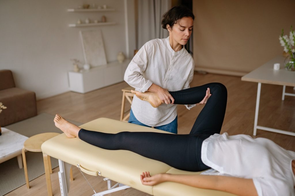 Técnicas de fisioterapia deportiva: masaje de descarga