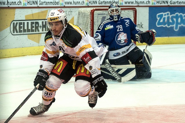 Posiciones del hockey sobre hielo