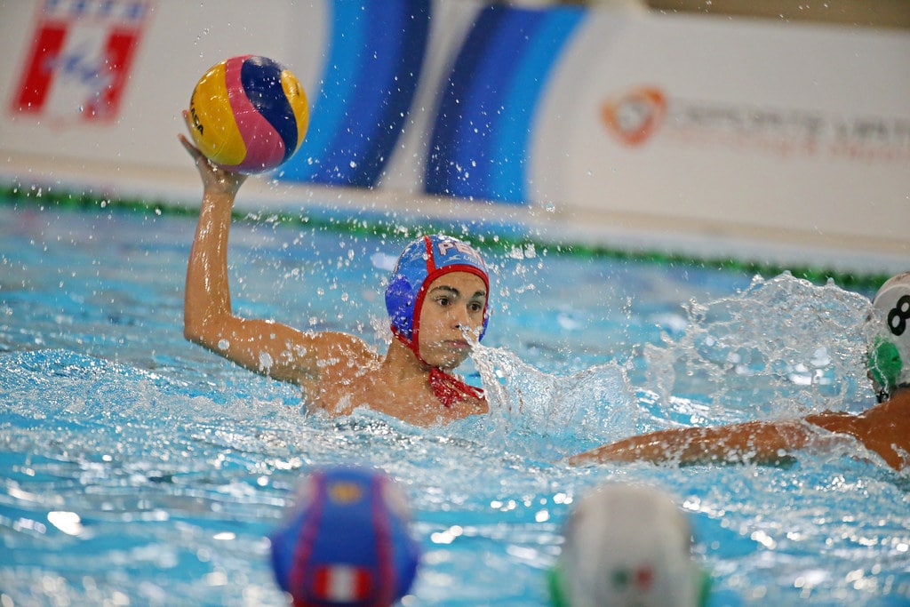 Alberca en reglas del waterpolo