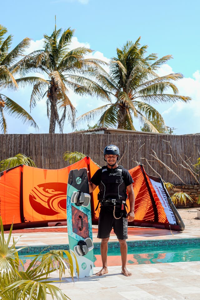 Uniformes reglamentarios en el windsurf olímpico