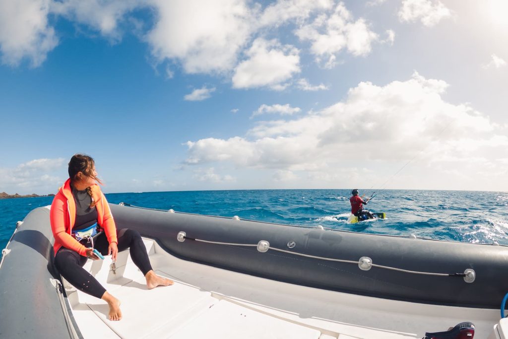 como se compite en el kitesurf