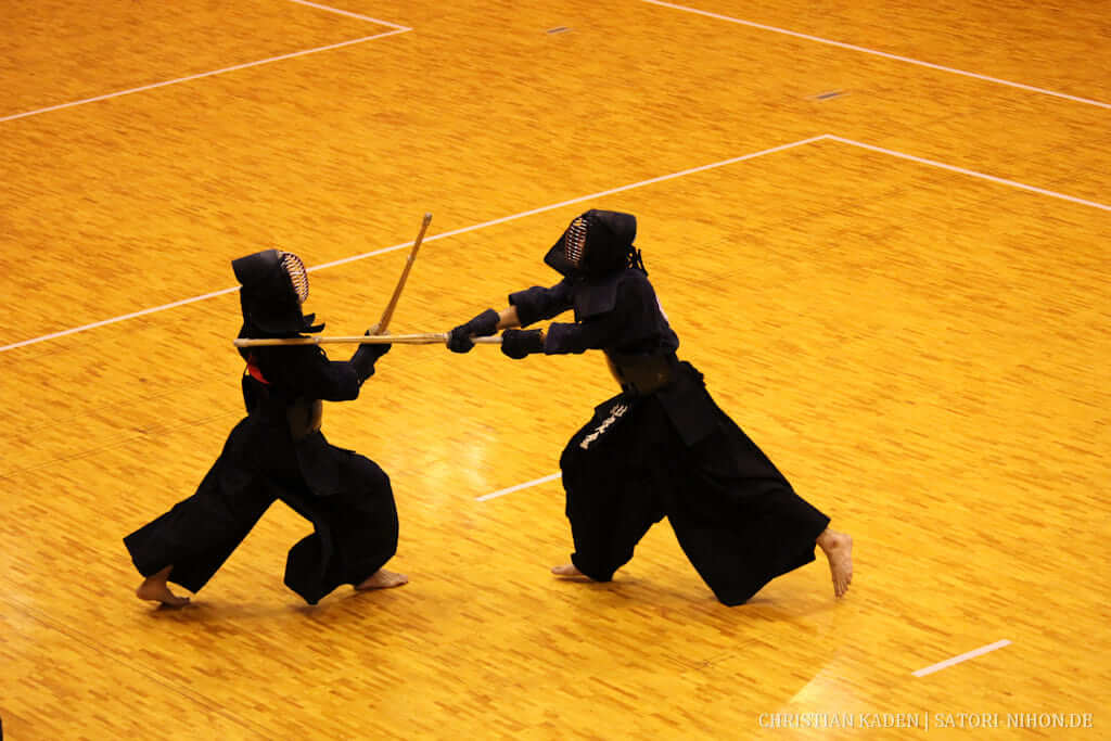 Cómo se compite en el kendo