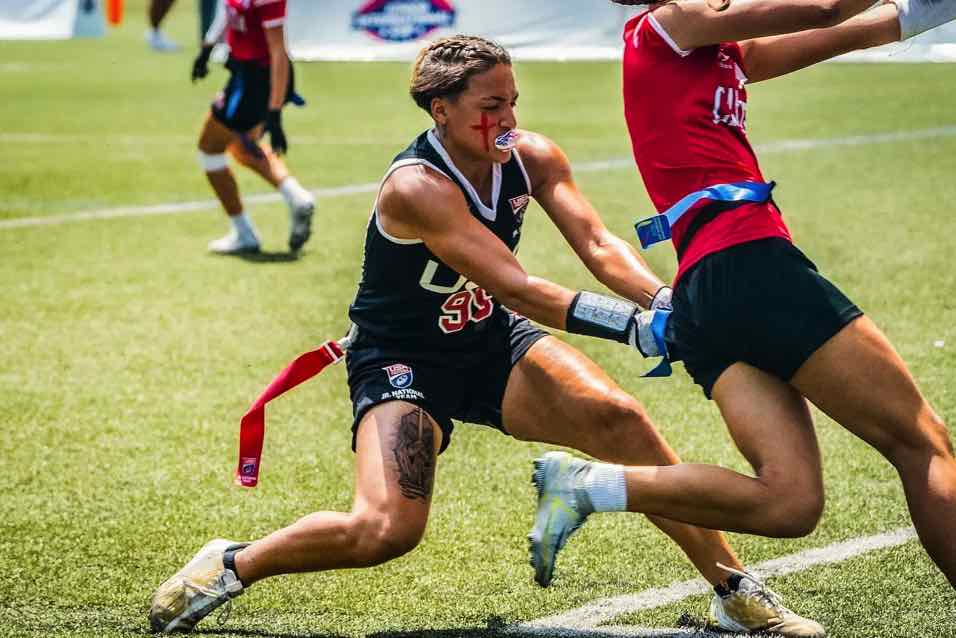 Nutrición en flag football