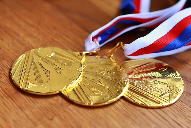 Medallas en el deporte