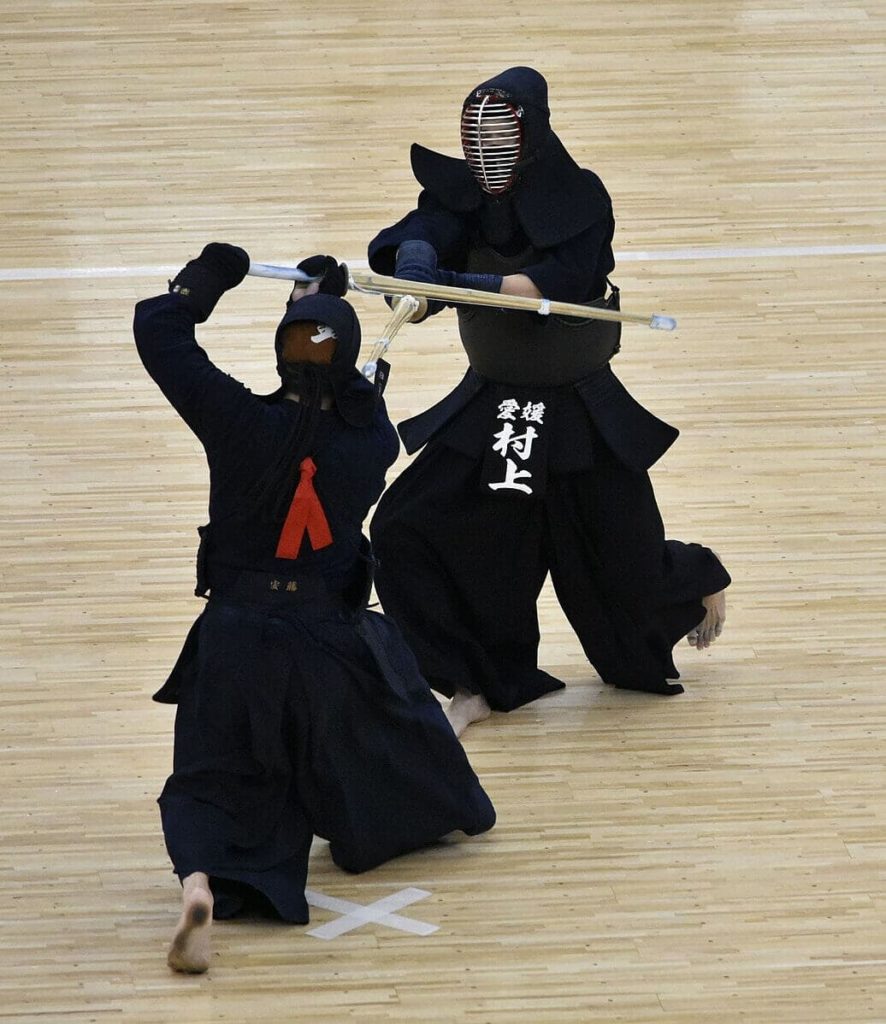 pista de competencia del kendo