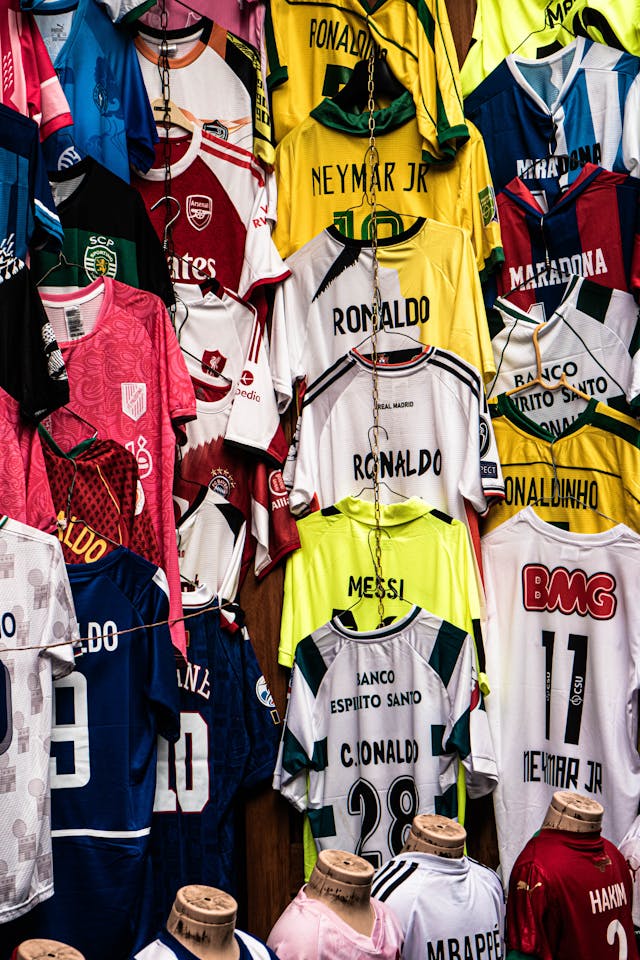 Playeras de futbol