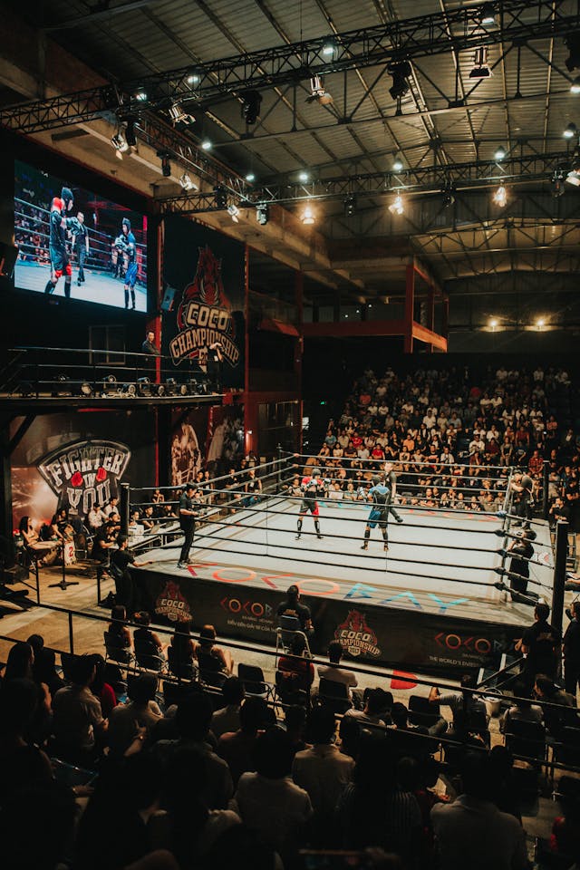 El ring en el boxeo olímpico.