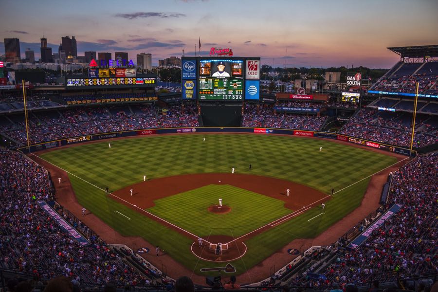 Estado de béisbol en EUA.